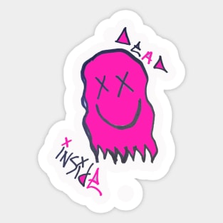 Dead Inside Drawing Sticker